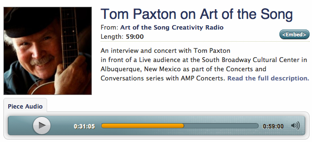 TomPaxton_ArtofSong