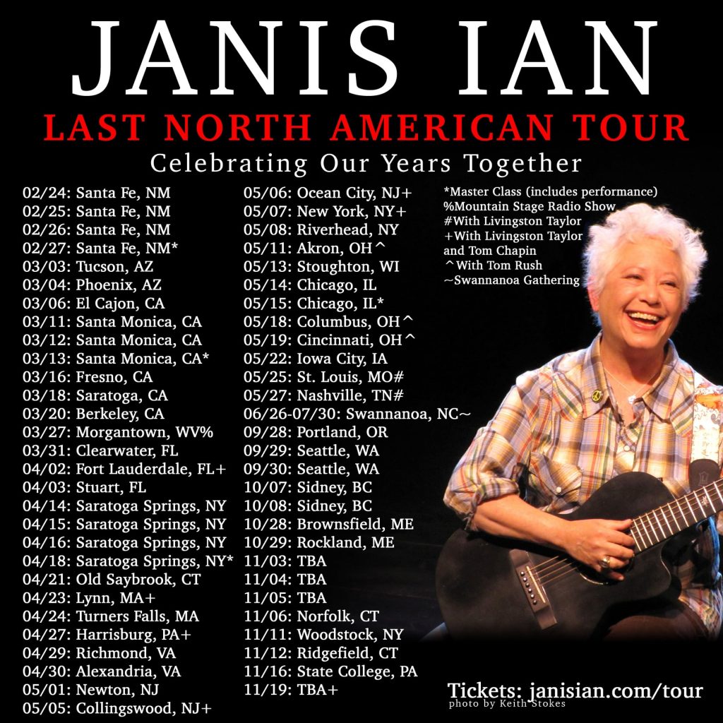 Janis Ian Farewell Tour - Celebrating Our Years Together